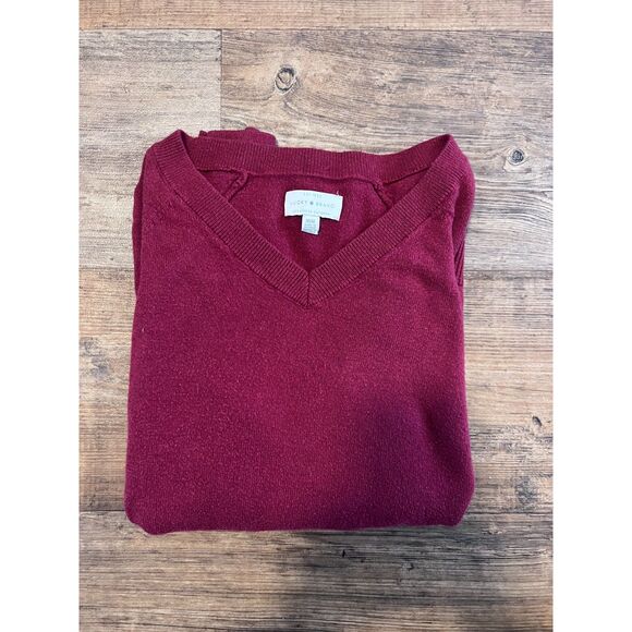Lucky Brand Red Sweater - Picture 5 of 5